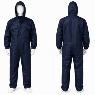 Navy Blue Waterproof Overall Kenya with Internal Nylon Lining