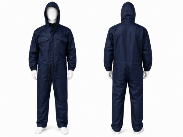 Navy Blue Waterproof Overall Kenya with Internal Nylon Lining