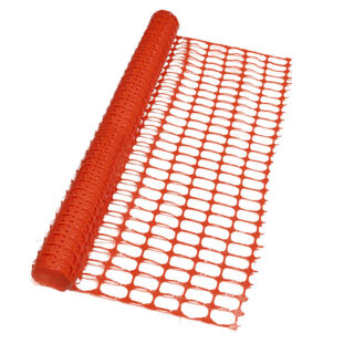 Orange Barrier Mesh Fencing 1m × 50m